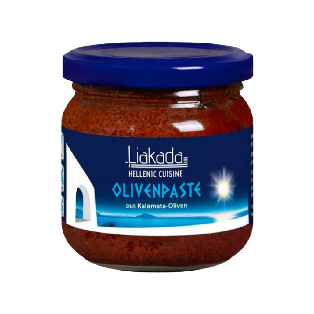 Liakada Olivenpaste aus Kalamata Oliven 180g MHD:14.12.25
