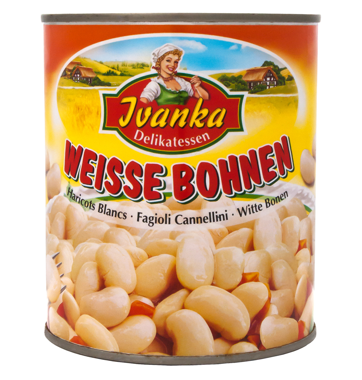 Ivanka Bohnen weiss 800g MHD:30.6.26
