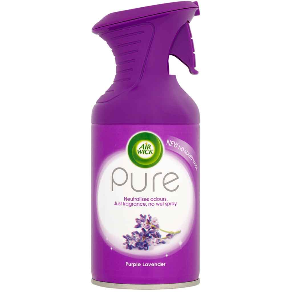 6x Air Wick Duftspray Pure Lila Lavendel 250ml = 1500ml