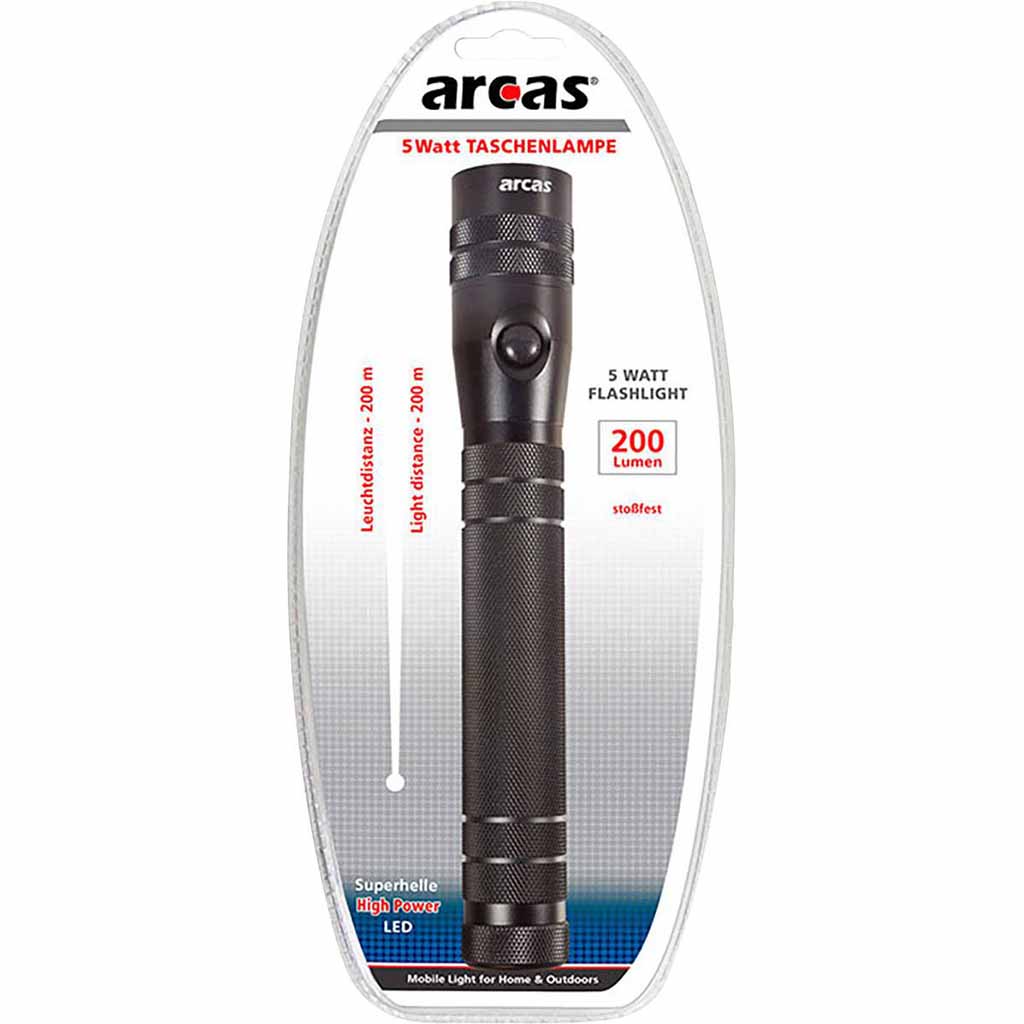 ARCAS 5W LED Taschenlampe BP1
