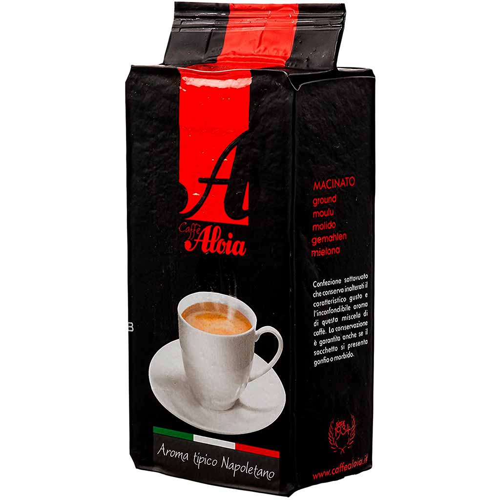 Cafe Aloia gemahlener Espresso Kaffee aus Italien 250g MHD:22.5.21