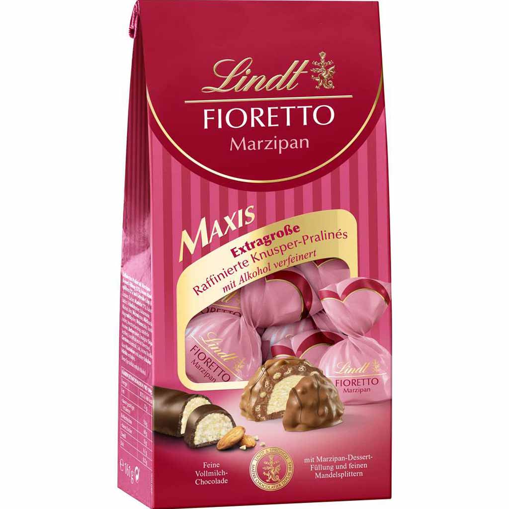 Lindt Fioretto Maxis Marzipan 161g MHD:30.9.24