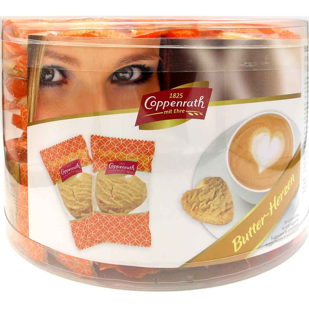 Coppenrath Butter-Herzen 90er 630g MHD:24.10.23