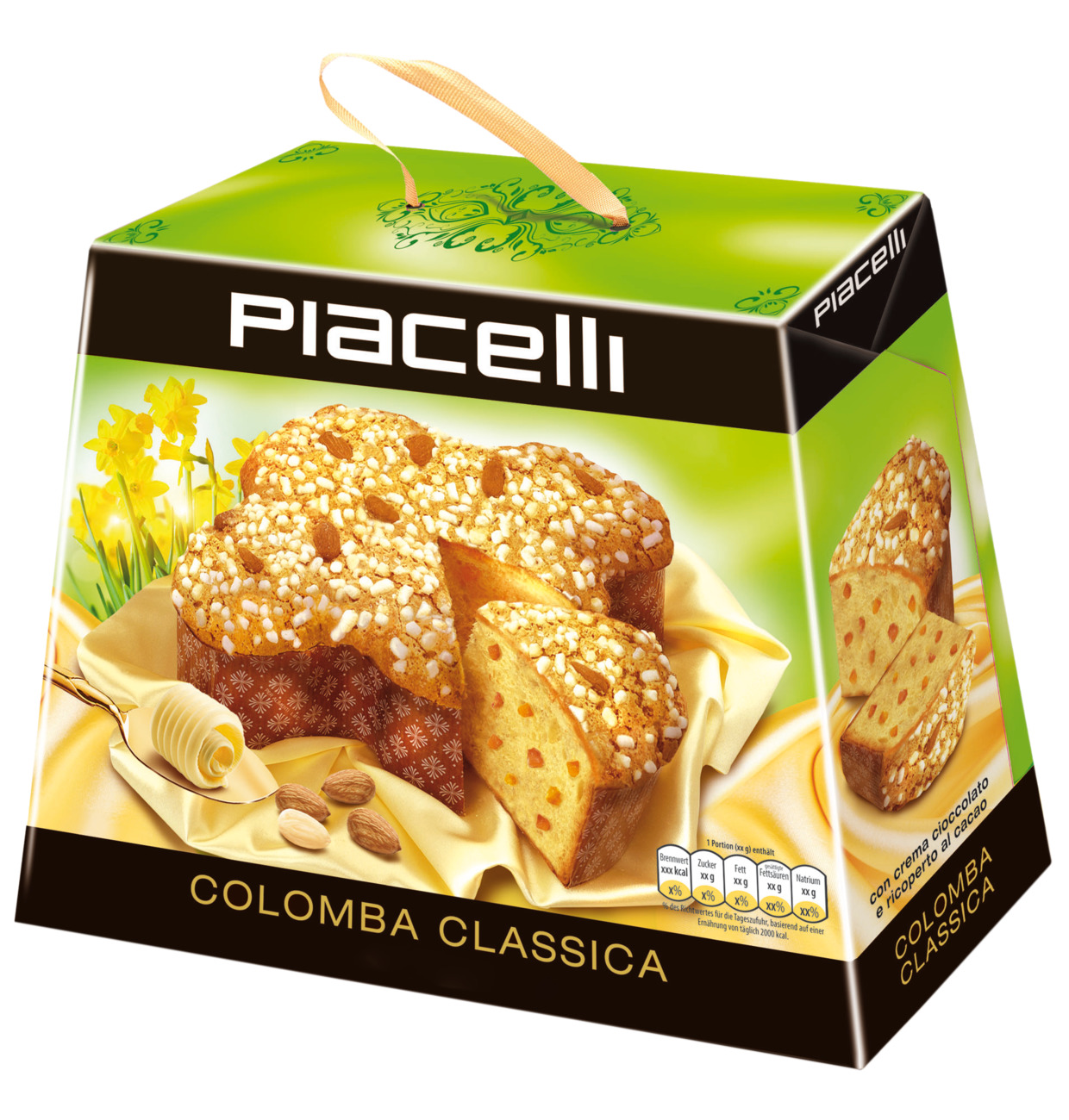 Piacelli Ostern Hefekuchen Colomba Classica 900g MHD:15.9.22