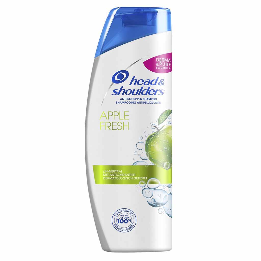 6x Head & Shoulders Shampoo Apple fresh á 500ml=3000ml