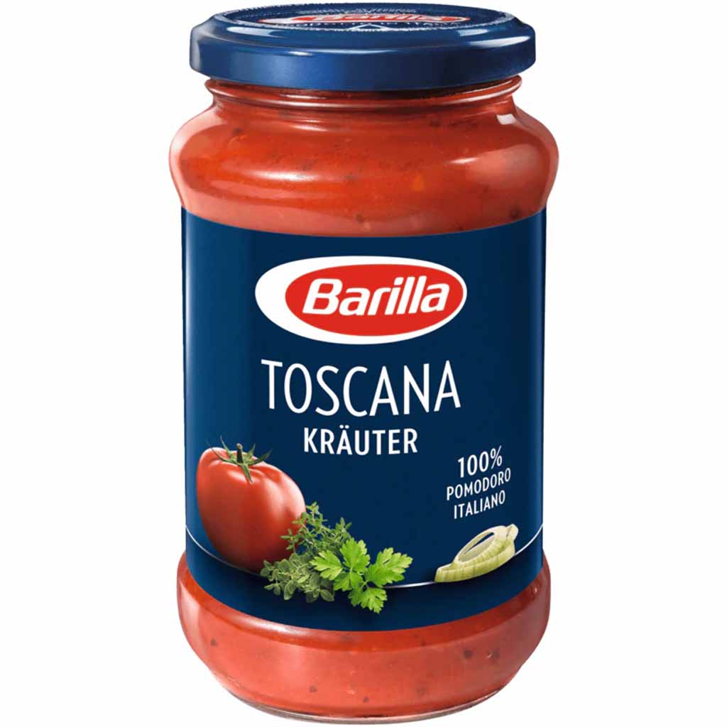Barilla Sauce Toscana Kräuter 400g MHD:18.12.25