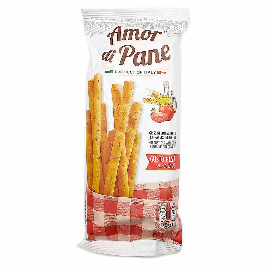 Amor di Pane Grissini Pizza 18 x 125g 2,25 kg   8005803010586