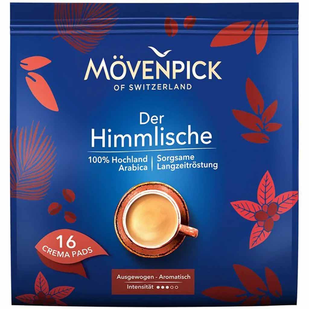 Mövenpick Kaffeepads Der Himmlische 16er 112g MHD:28.6.25