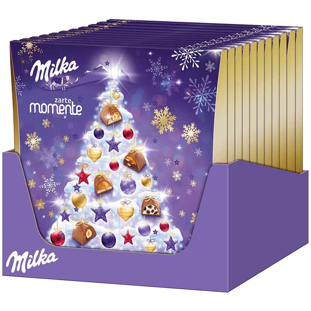 Milka Zarte Momente Adventskalender 211g