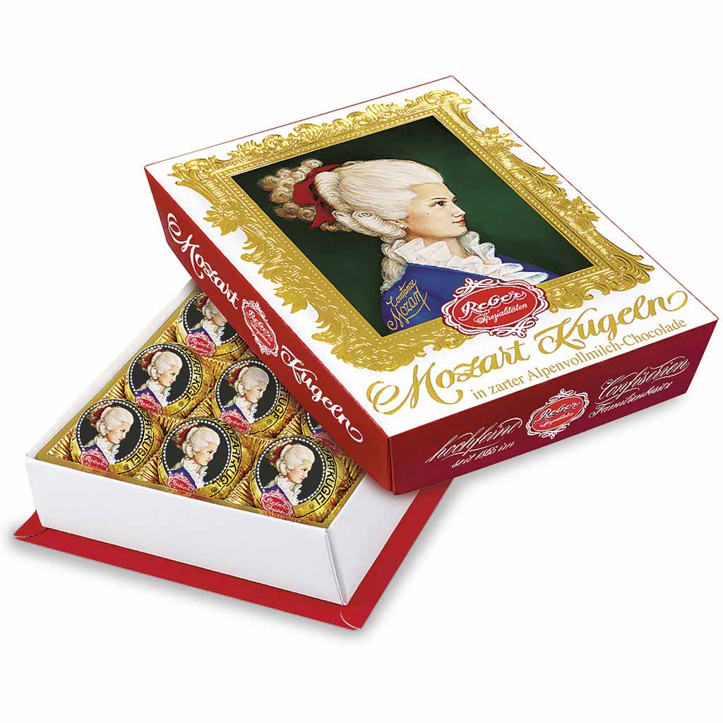 Reber Constanze Mozart Kugeln 12er 240g MHD:28.2.21