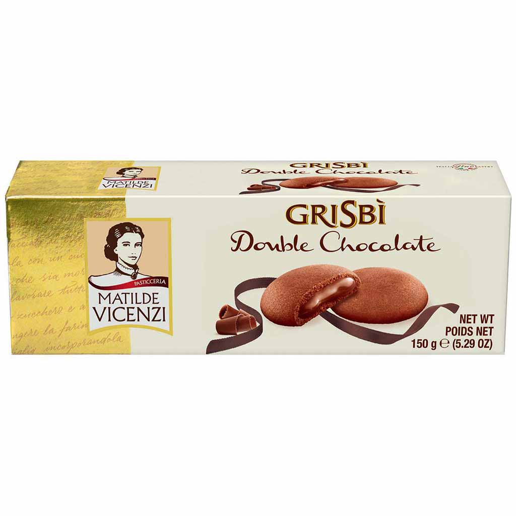 Matilde Vicenzi Grisbi Double Chocolate 150g MHD:30.10.24