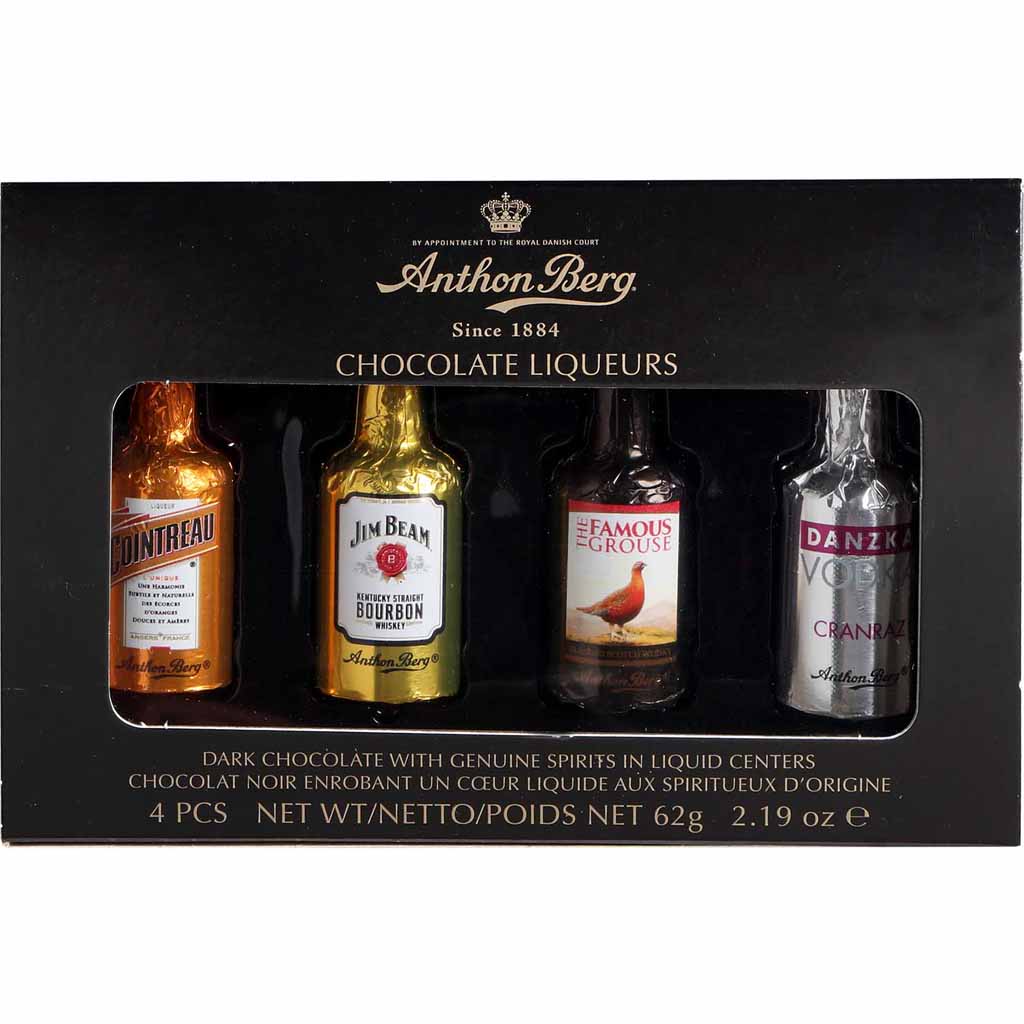 Anthon Berg Chocolate Liqueurs 4er 62g MHD:10.1.24