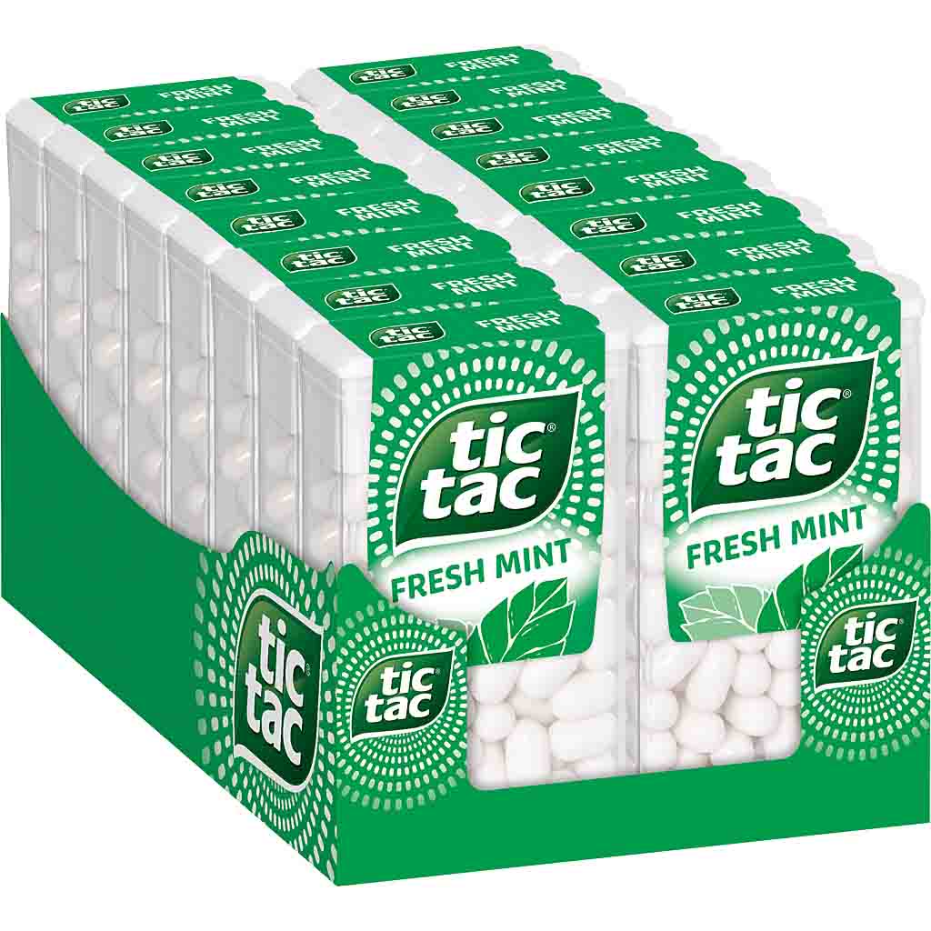 tic tac Fresh Mint 16x49g=784g MHD:10.4.25