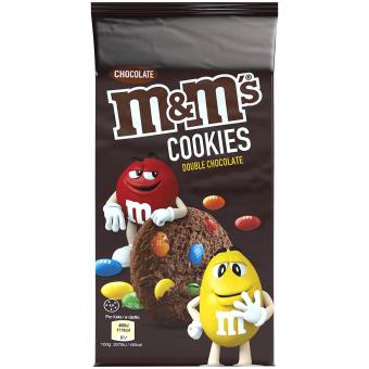 M&M Cookies Double Chocolate 180g