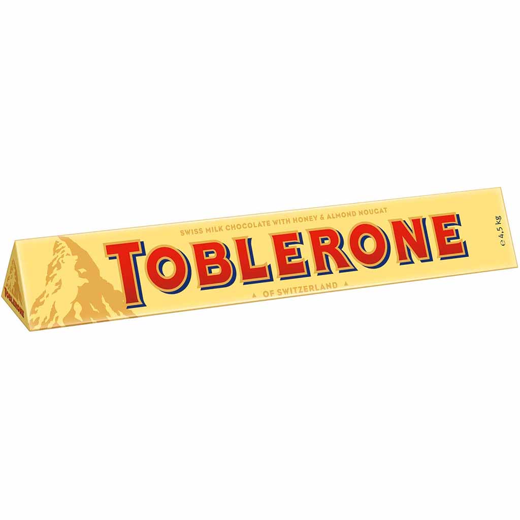 Toblerone Gold Milch XXL 4500g MHD:8.1.21