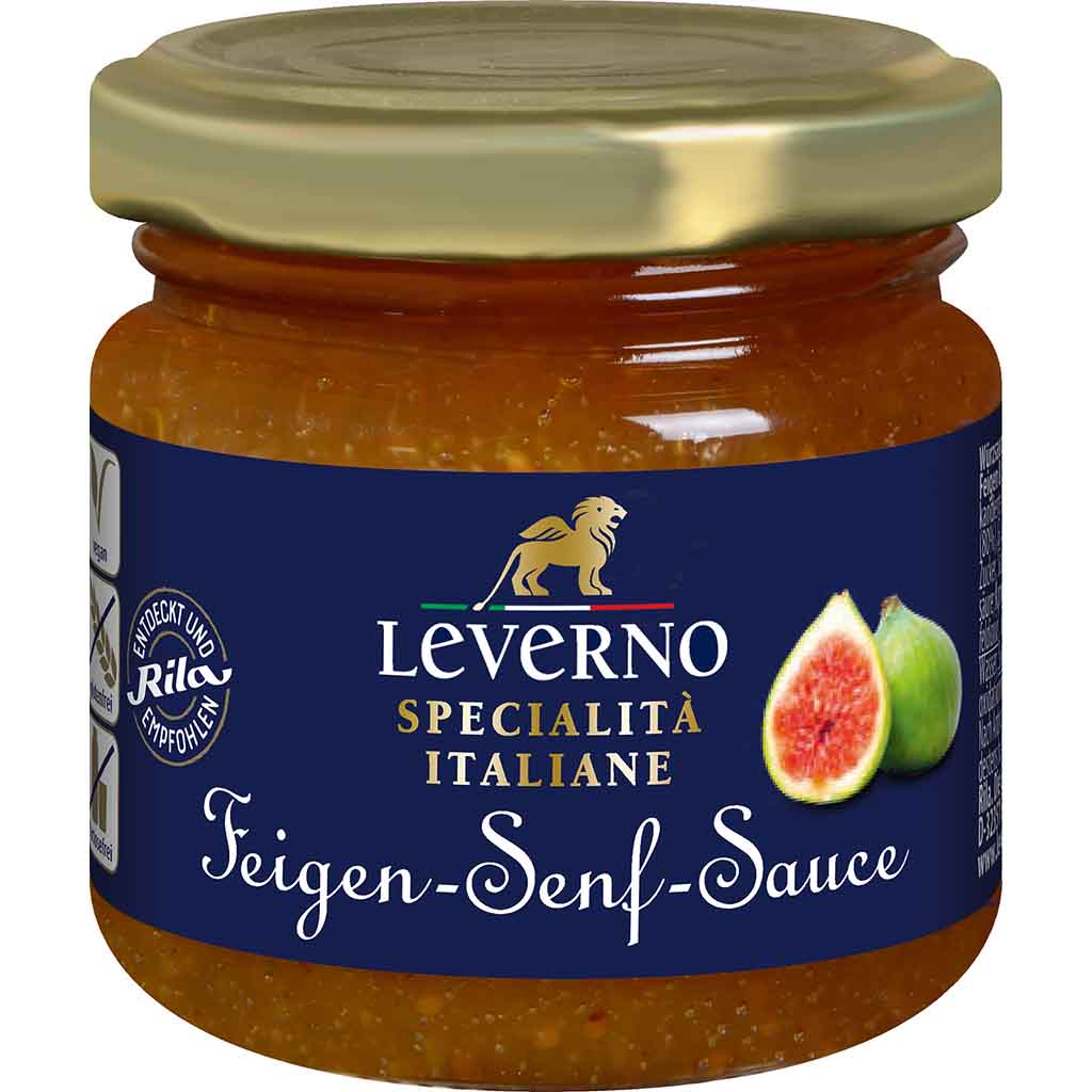 Leverno Feigen-Senf-Sauce 120g MHD:19.6.25