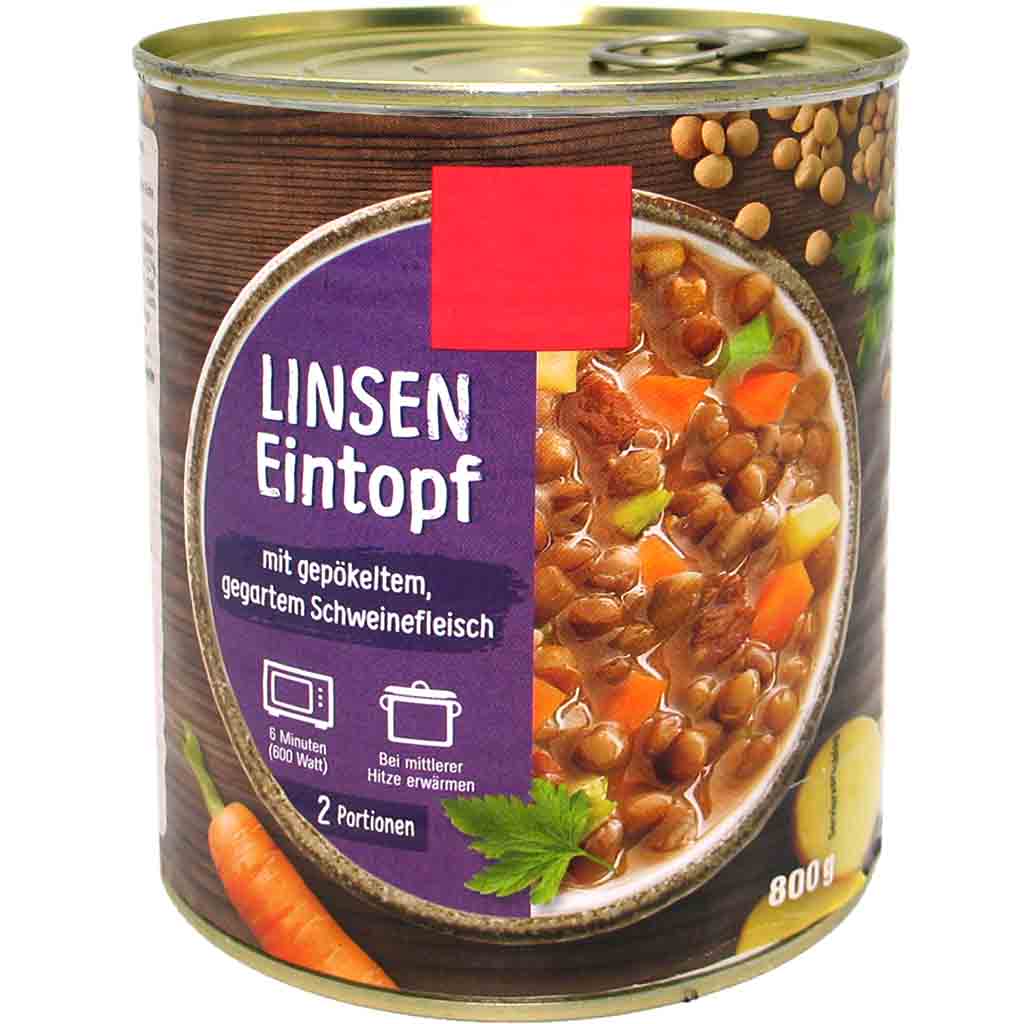 Buss Linsen Eintopf 800g MHD:27.3.26