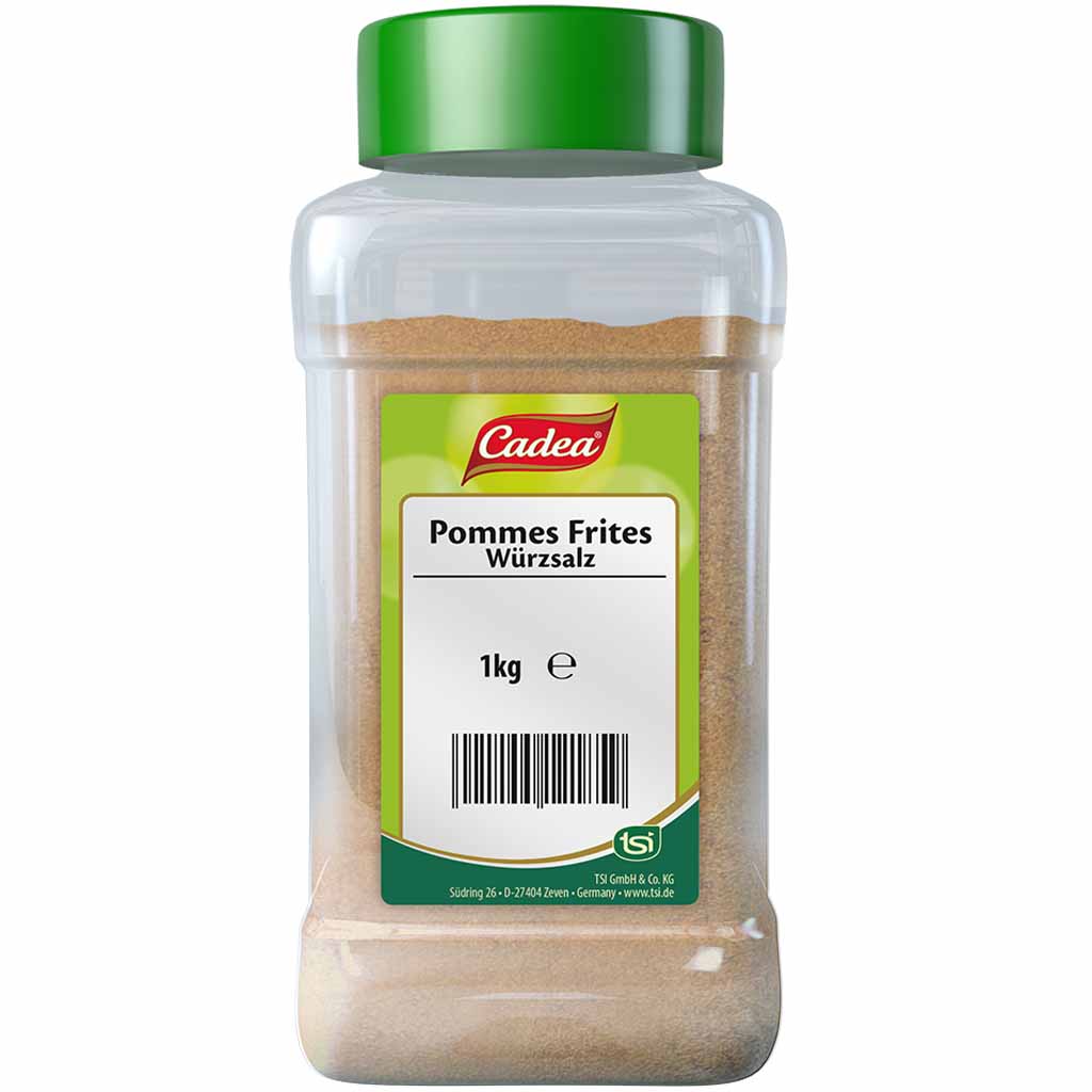 Cadea Würzsalz Pommes frites 1000g MHD:20.2.26