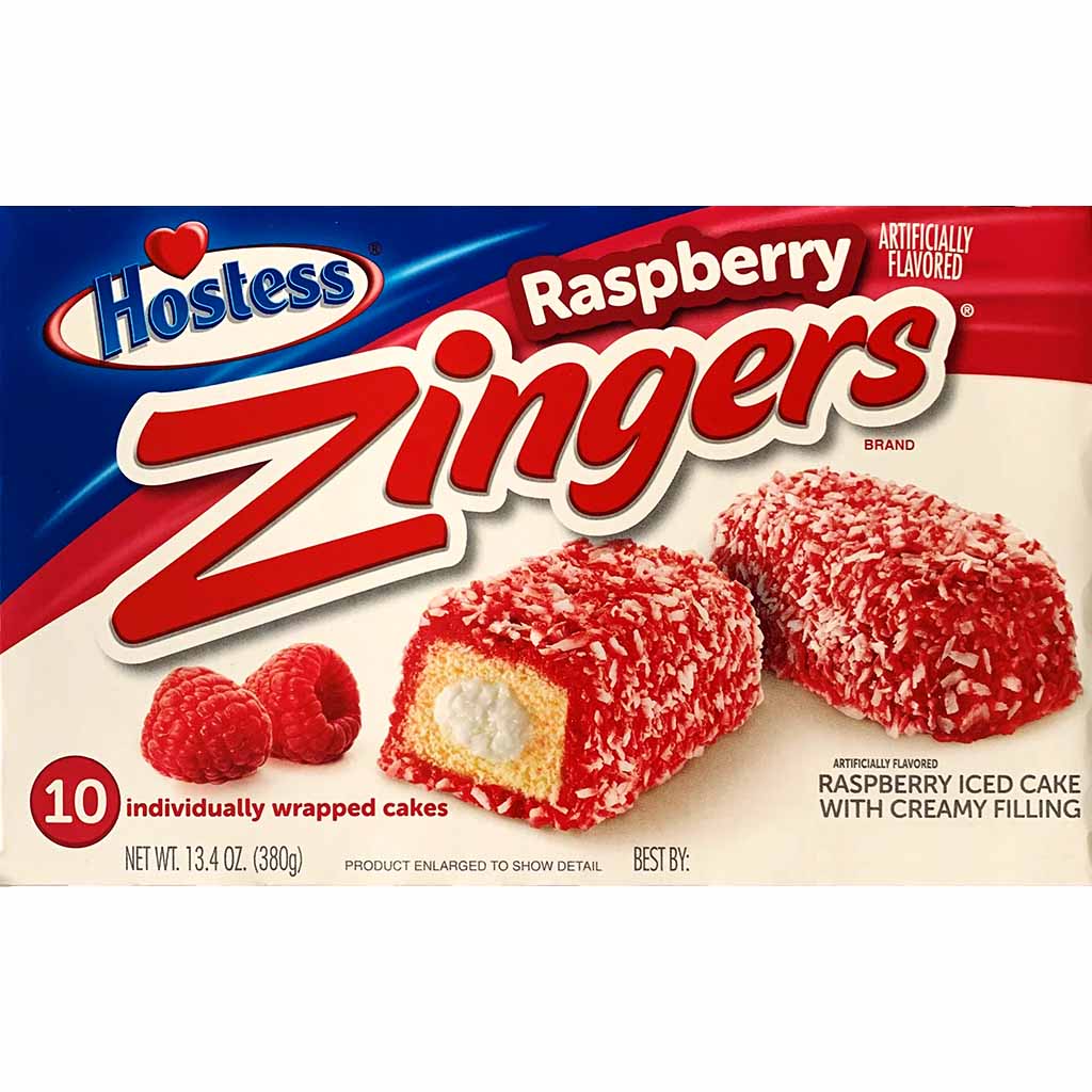 Hostess Zingers Raspberry 380g MHD:28.1.22