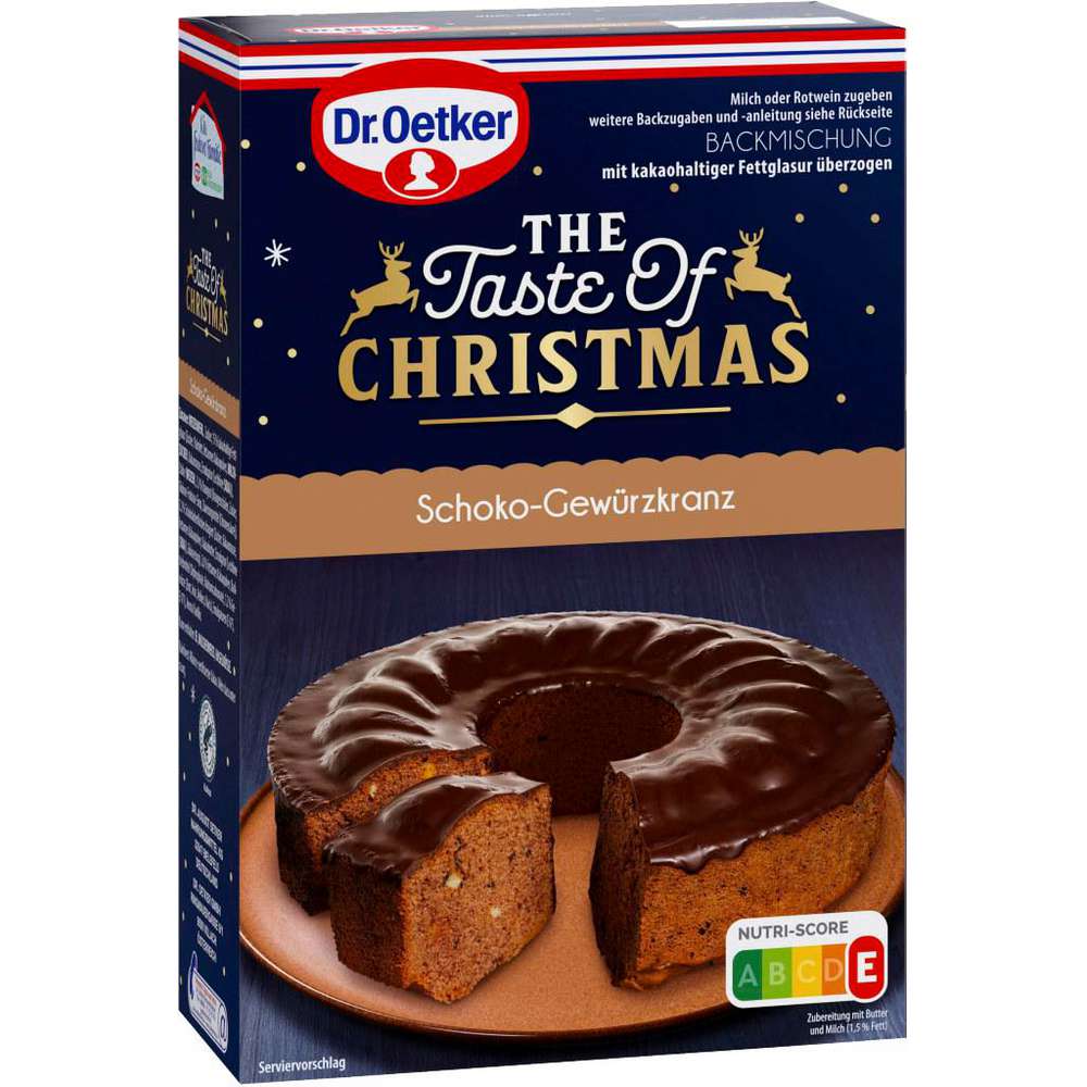 Dr. Oetker Backmischung Schoko-Gewürzkranz 590g MHD:31.5.25