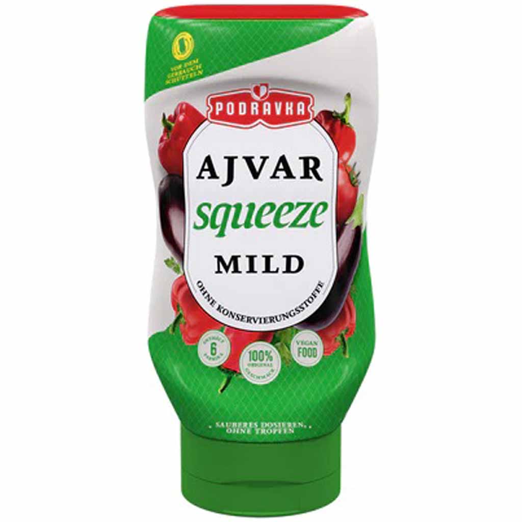 Podravka Ajvar mild 310g MHD:12.9.24