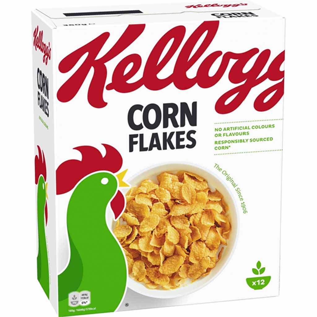 Kelloggs Corn Flakes 360g MHD:15.3.22