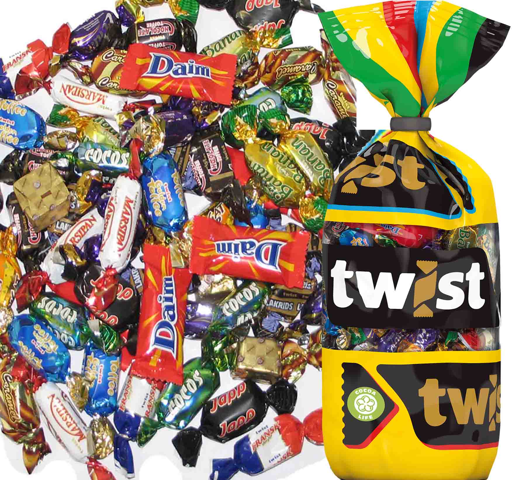 Freia Twist Pralinen Mix 145g MHD:21.12.23
