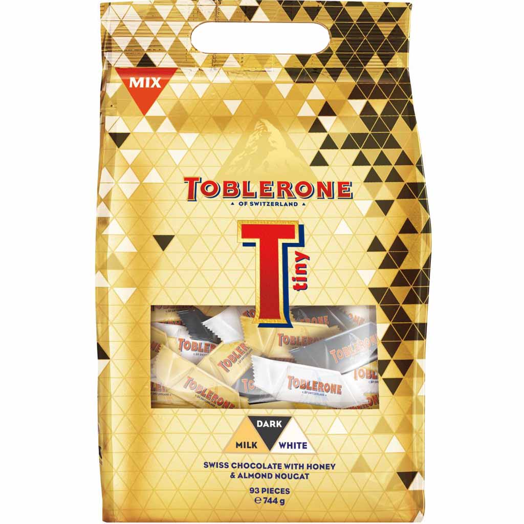 Toblerone Tiny Mix 90er 744g MHD:12.9.21