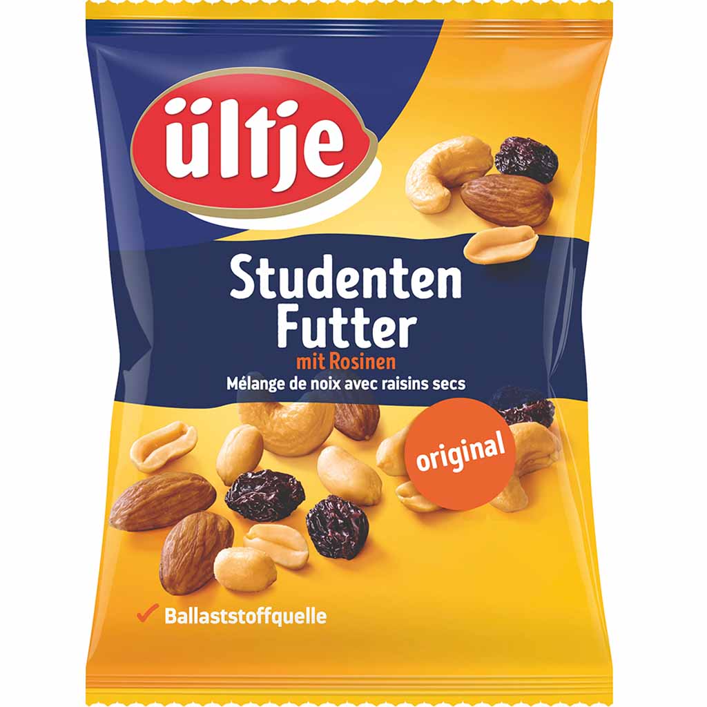 ültje Studentenfutter original 200g MHD:28.2.25