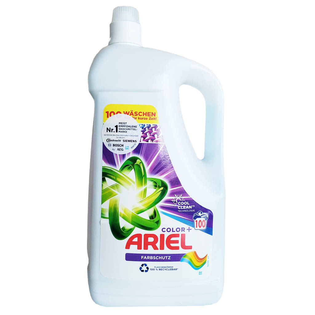 Ariel Waschmittel Flüssig Farbschutz  100 Waschladungen 5.5l