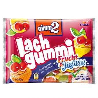Storck Nimm2 Lachgummi Frucht & Joghurt 250g MHD:30.5.25