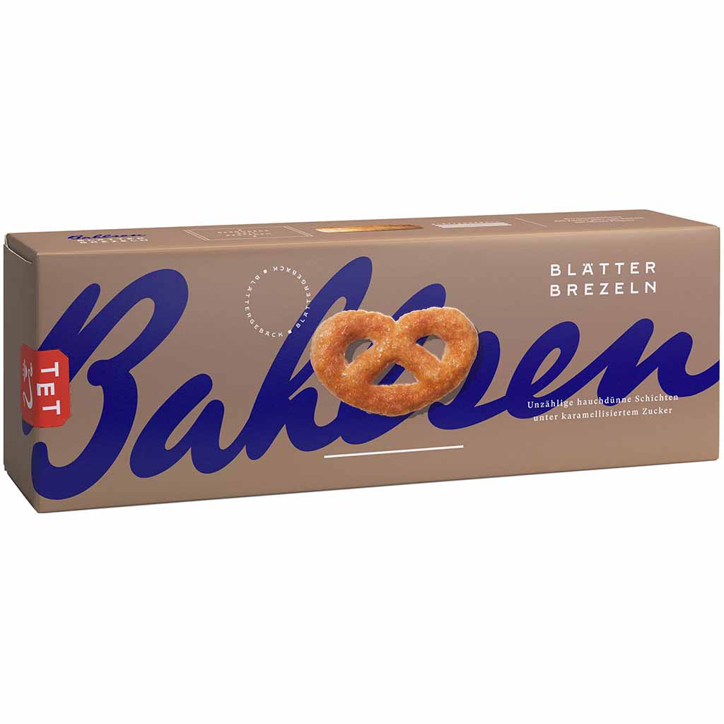 Bahlsen Blätter Brezeln 100g MHD:1.8.23