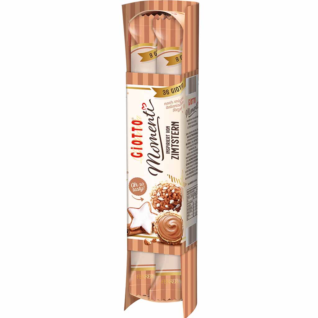 Ferrero Giotto Momenti Zimtstern 4 Stangen 154g MHD:4.3.24