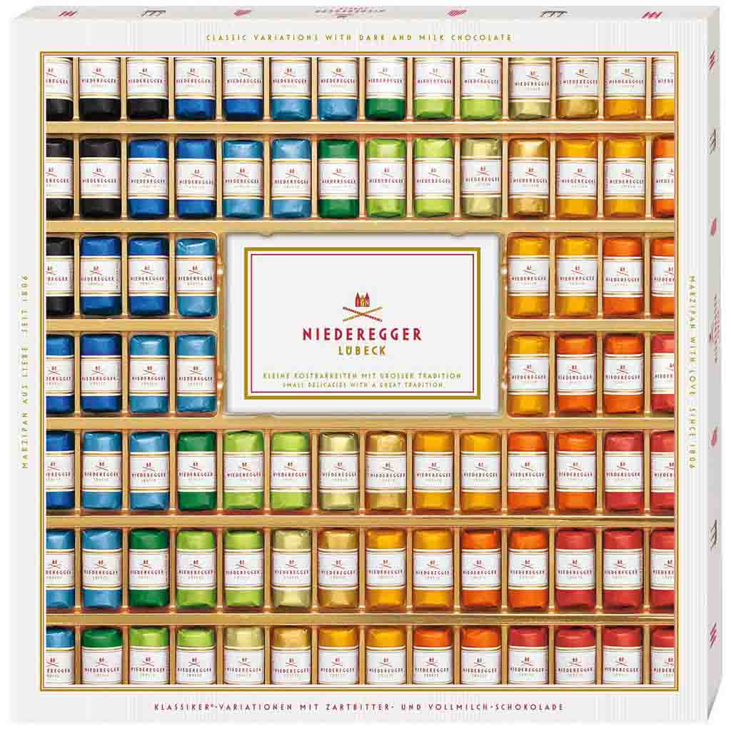 Niederegger Marzipan Klassiker Variationen 1075g MHD:29.9.24