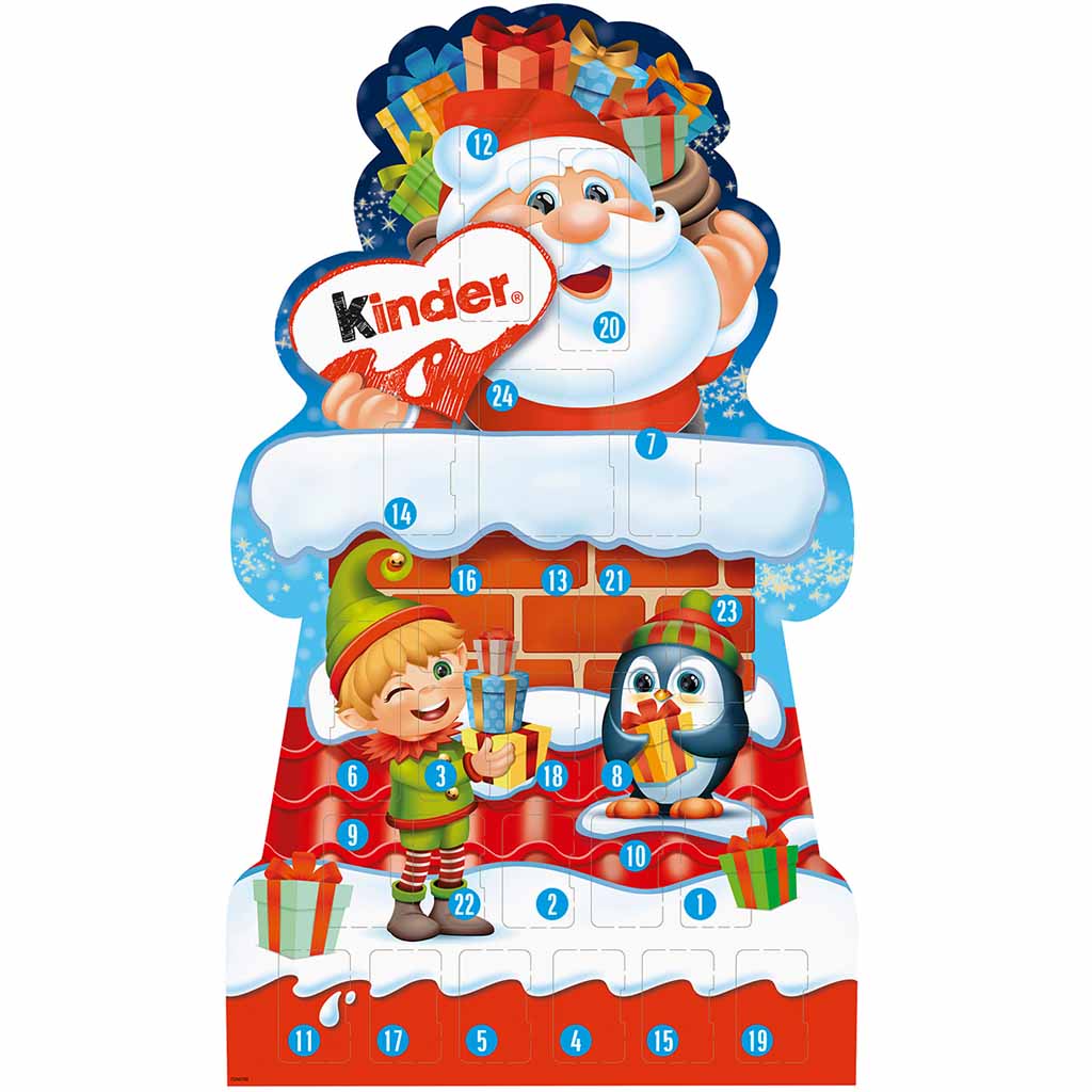 kinder Mix Adventskalender Lebkuchenhaus 210g MHD:20.4.22