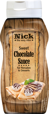 Nick the Easy Rider Sweet Chocolate Sauce 250ml MHD:23.5.25