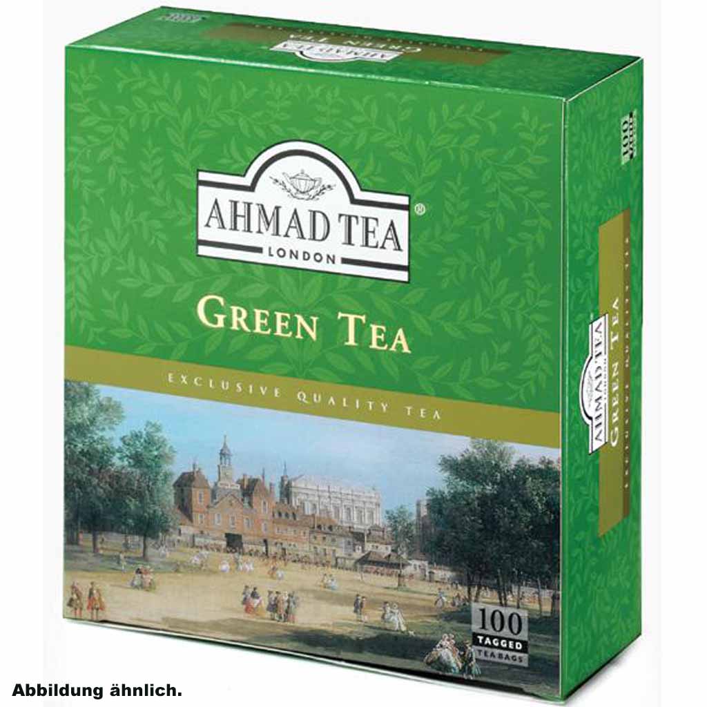 AHMAD TEA Grüner Tee 200g 100 Beutel MHD:8.7.22