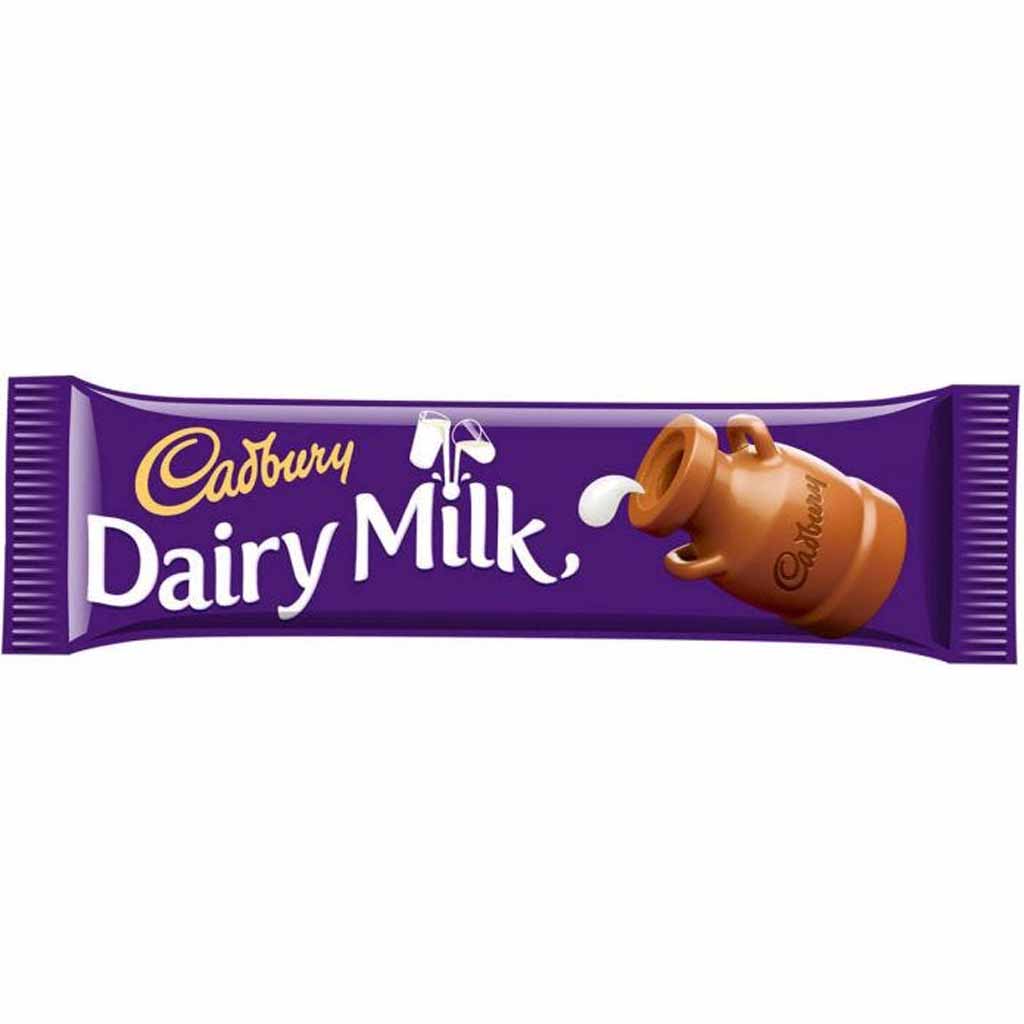 48x Cadbury Dairy Milk Schokoriegel Vollmilch á 45g=2160g MHD:12.9.21
