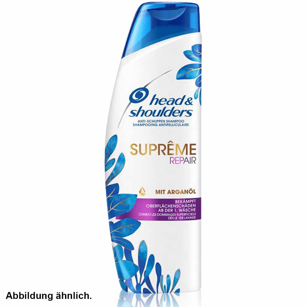 6x Head & Shoulders Shampoo Supreme Repair á 225ml=1350ml