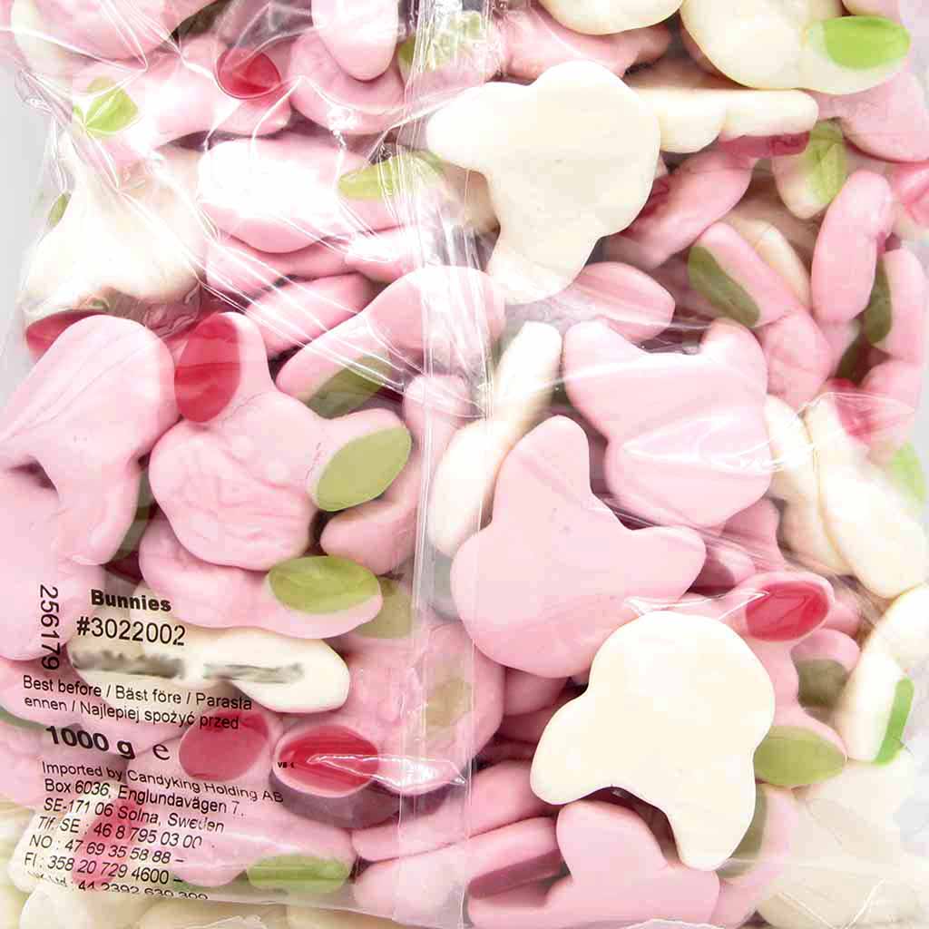 Katjes Fruchtgummi Grün Ohr Hase Mix 1B-Sortierung 1000g MHD:30.1.21