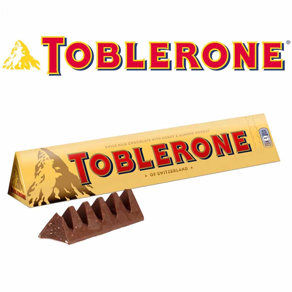 10x Toblerone Milch á 200g = 2kg MHD:29.3.25
