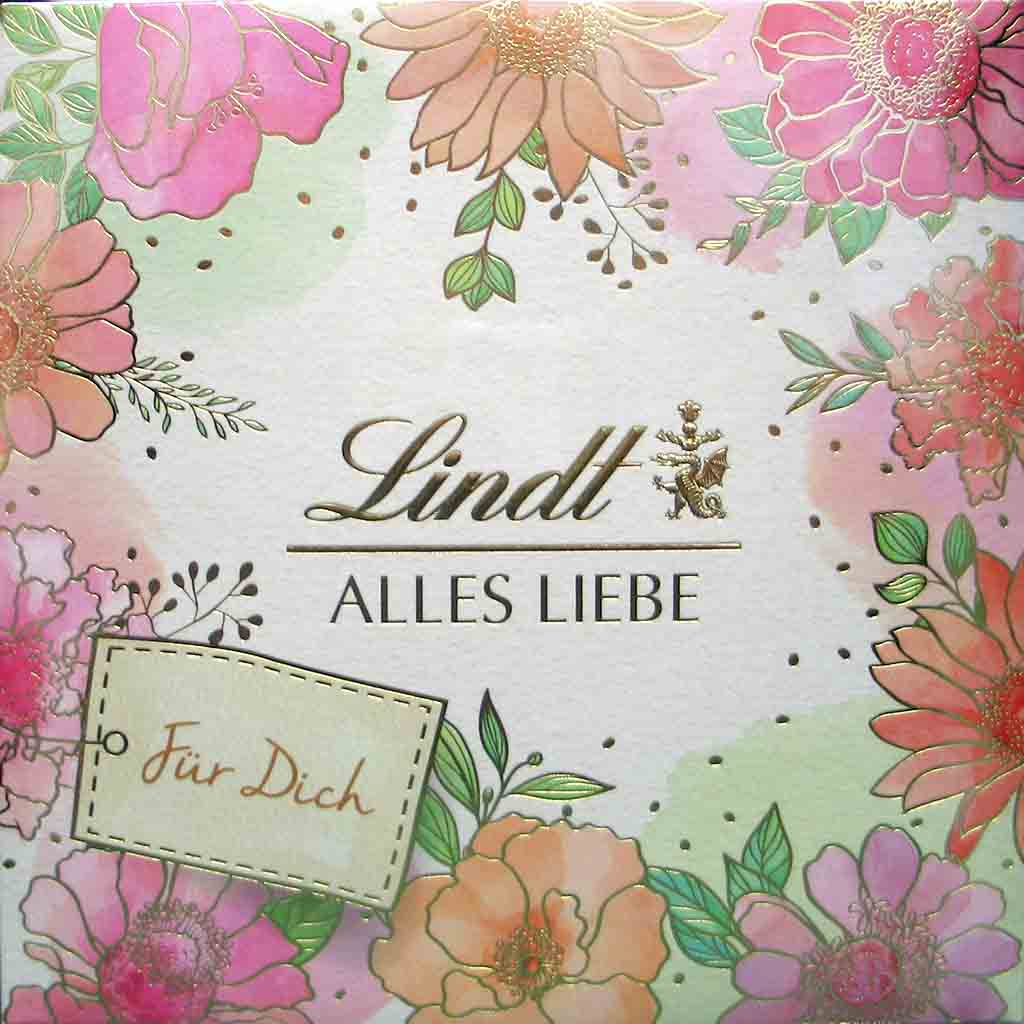 Lindt Pralines Alles Liebe Für Dich 125g MHD:30.3.22