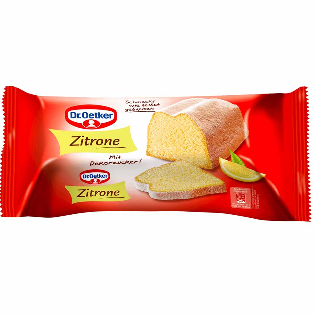 Dr.Oetker Folienkuchen Zitrone 350g MHD:19.12.22