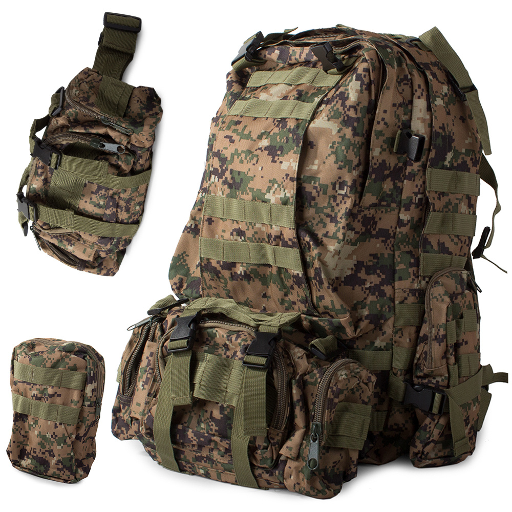 Taktischer Survival-Militärrucksack 48,5l