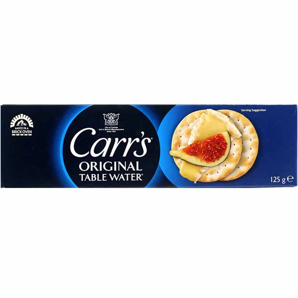 Carr's Cracker Original Table Water 125g MHD:12.4.25