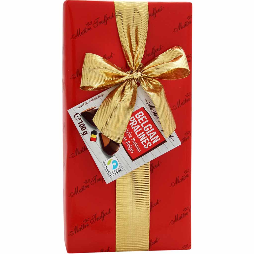 Maitre Truffout Belgische Pralinenmischung rot 100g MHD:19.12.24