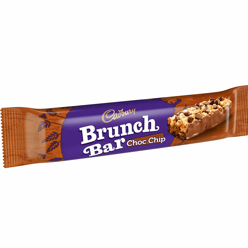 30x Cadbury Brunch Bar Choc Chip Schokoriegel á 32g=960g MHD:26.11.20