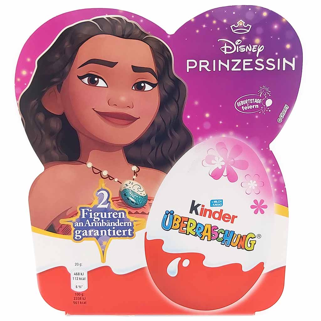 kinder Überraschung Classic-Ei Disney Prinzessin 4er 80g, 4008400480428