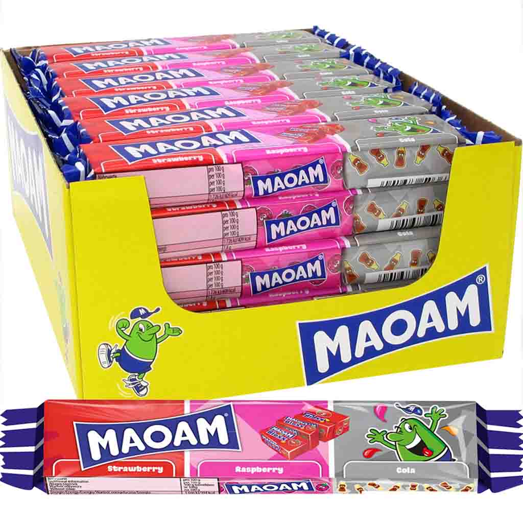 30x Maoam Bloxx 3er á 66g=1,98kg MHD:30.1.25