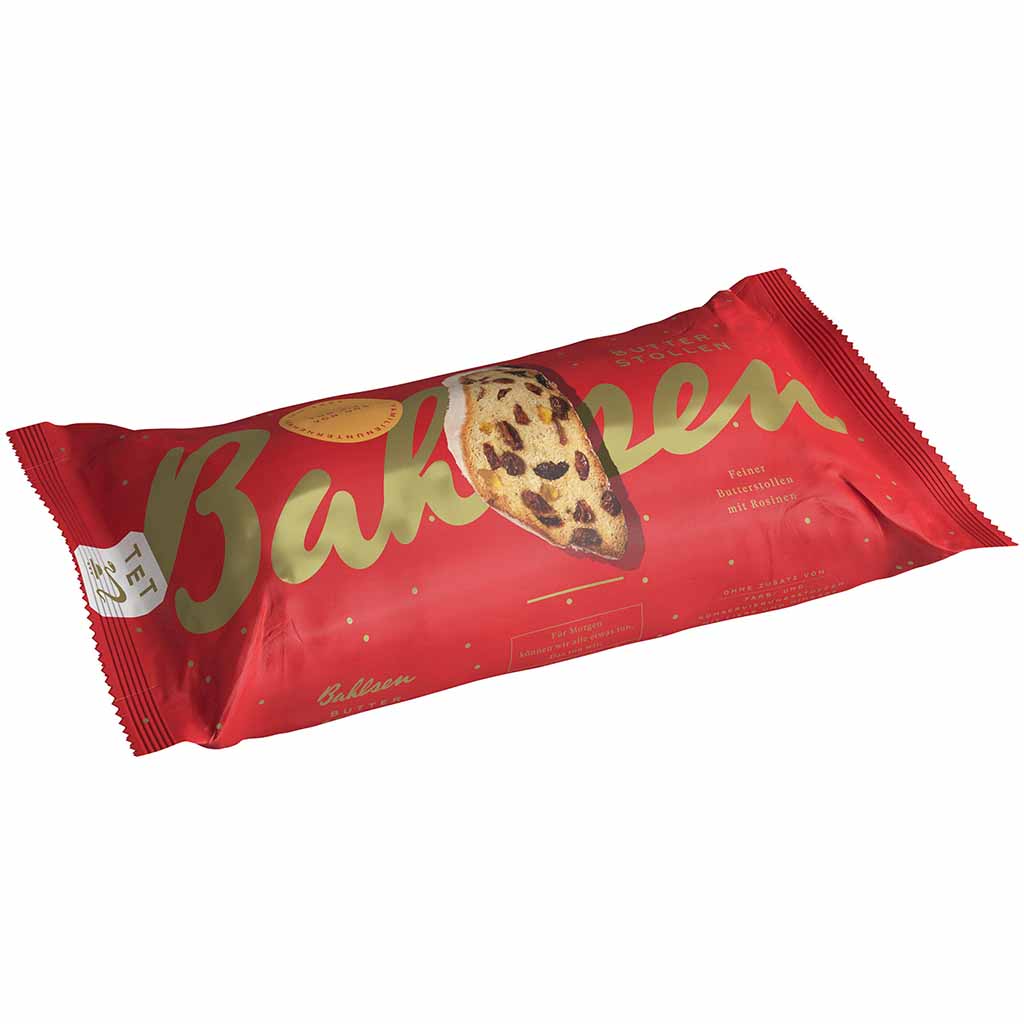 Bahlsen Butter Stollen mit Rosinen 400g MHD:11.1.23